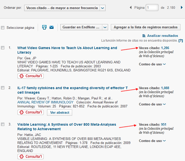 Cites per llibre capitol llibre 2