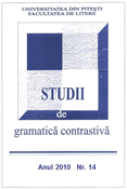 Studii de gramatica contrstiva