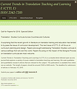Current trends in translation teaching and learning