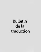 Bulletin de la traduction