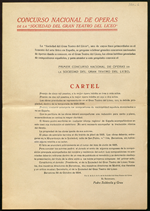 Concurso nacional de óperas de la Sociedad del Gran Teatro del Liceo 