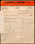 Comprovants de cobraments i pagaments : de març a juliol de 1936