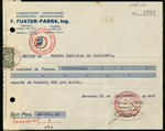 Relació d'ingressos i despeses del Gran Teatre del Liceu Teatre Nacional de Catalunya des del 29 de juliol del 1936 al 30 de juny de 1937