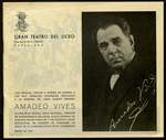 Pregó commemoratiu en el centenari del naixement del gran músic Amadeu Vives