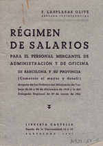 Modificación de sueldos de los empleades permanentes. Año 1941