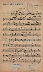 Valse des esprits