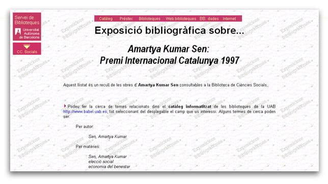 La primera exposici&oacute; (1997)