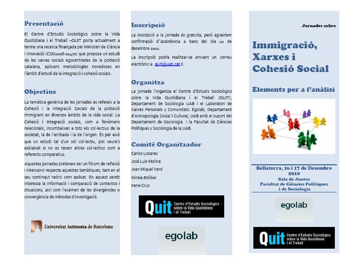 immigracio xarxes cohesio social