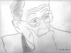 Dibuix de Touraine fet per Josep Vicens