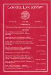 Cornell Law Review